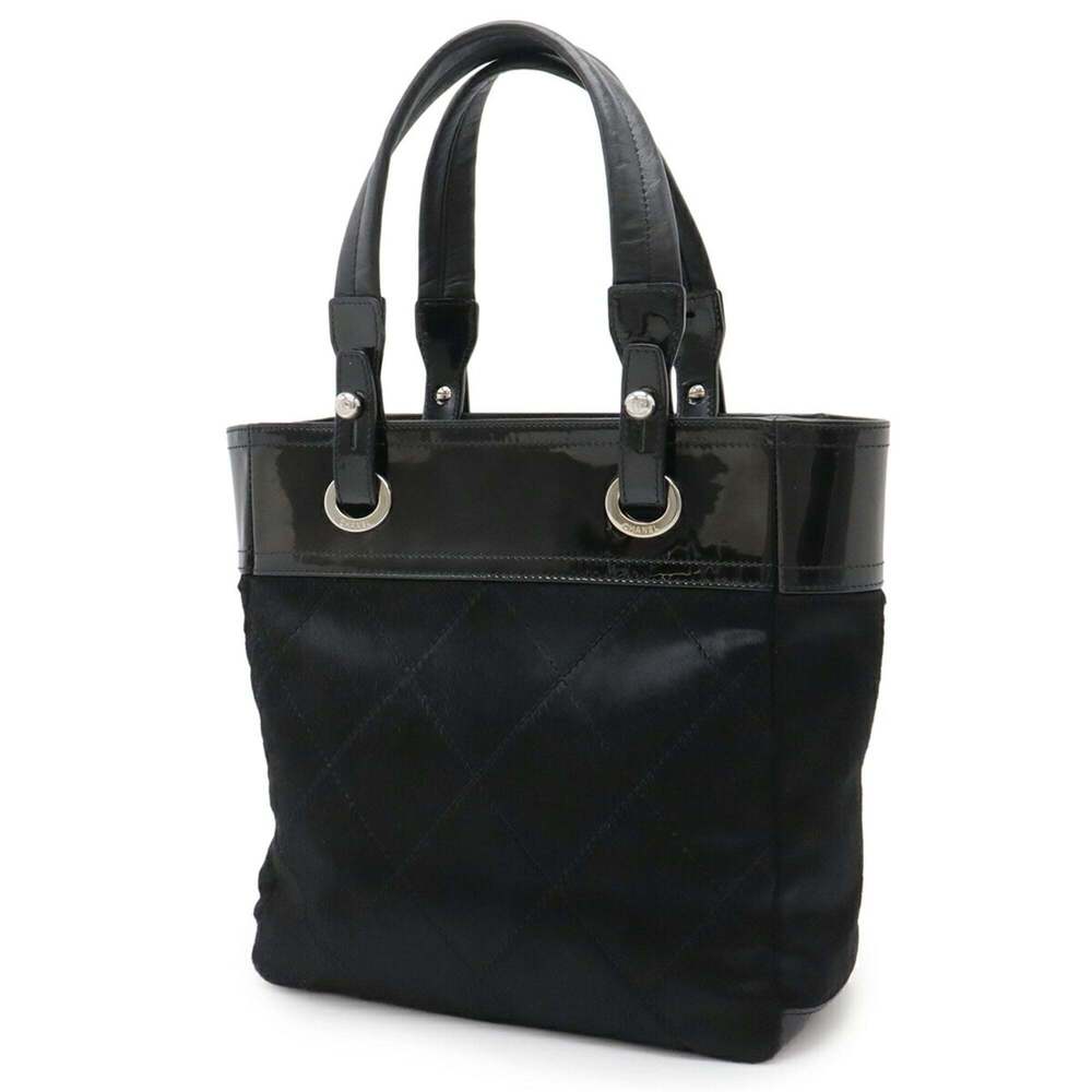 CHANEL Black Leather Shoulder Bag - Picture 3 of 9